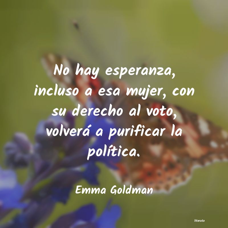 Frases de Emma Goldman