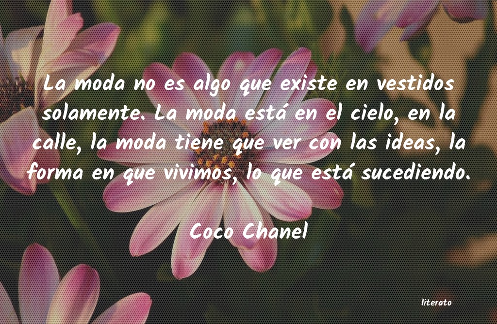 Frases de Coco Chanel