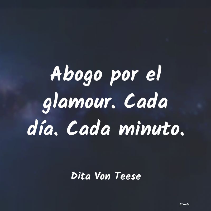 Frases de Dita Von Teese