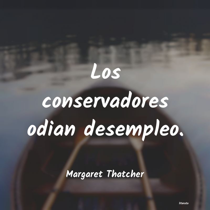 frases de Margaret Thatcher