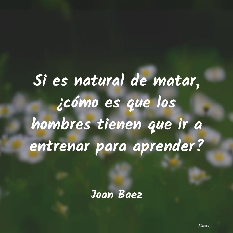 frases de Joan Baez