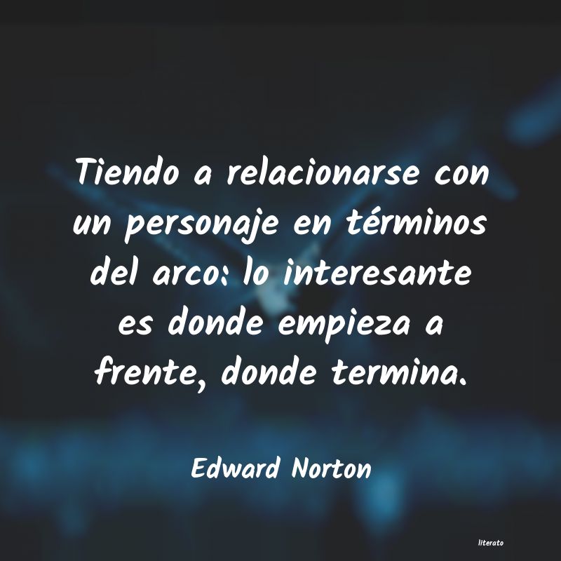 frases de Edward Norton
