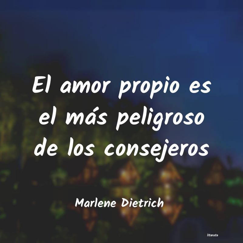 frases de Marlene Dietrich