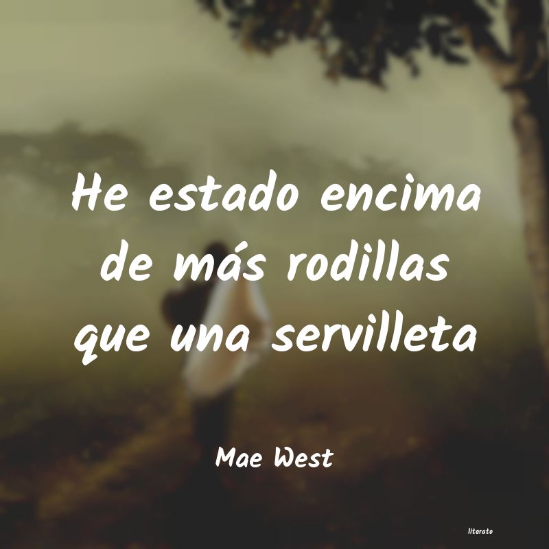 frases de Mae West