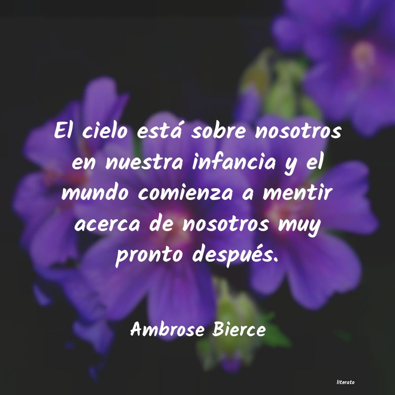 Frases de Ambrose Bierce