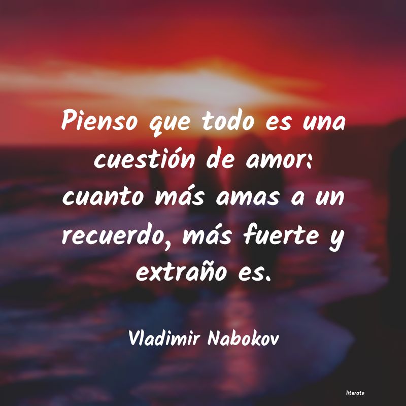 Frases de Vladimir Nabokov