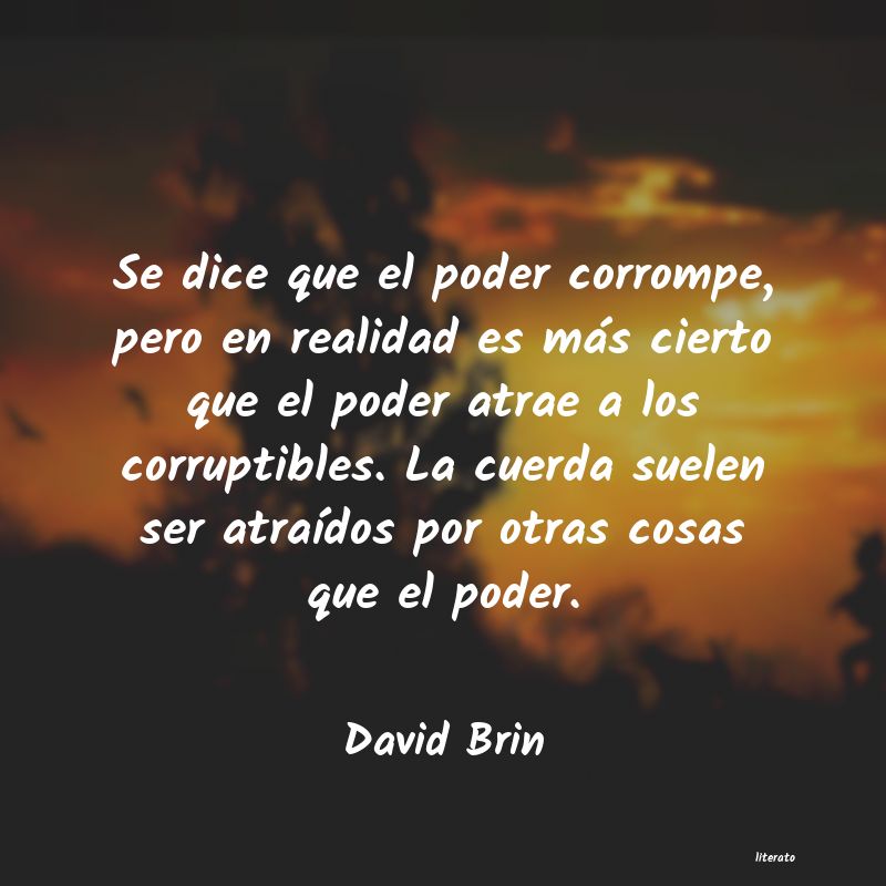 Frases de David Brin