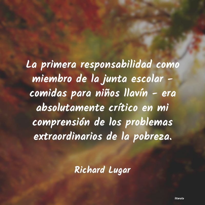 frases de Richard Lugar