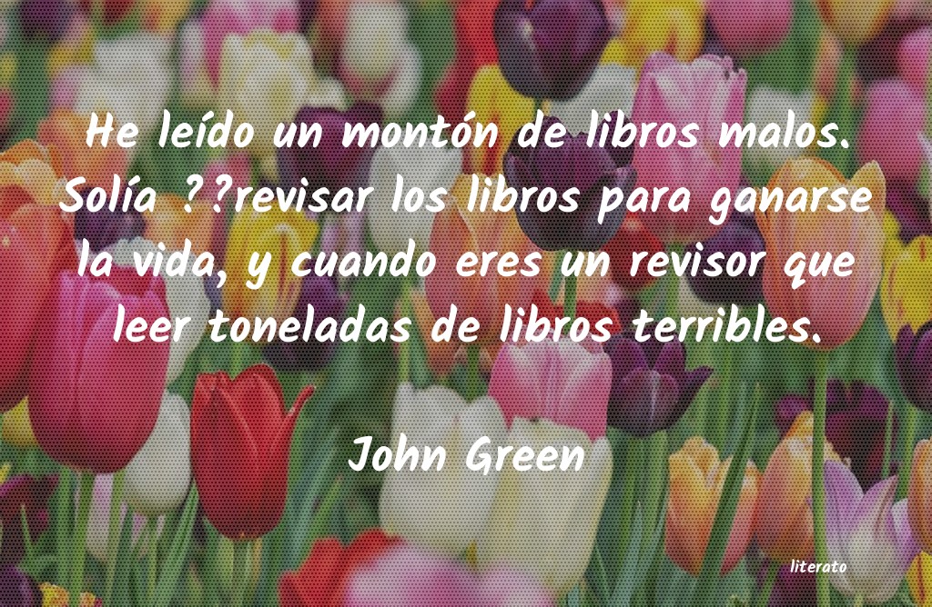 frases de John Green
