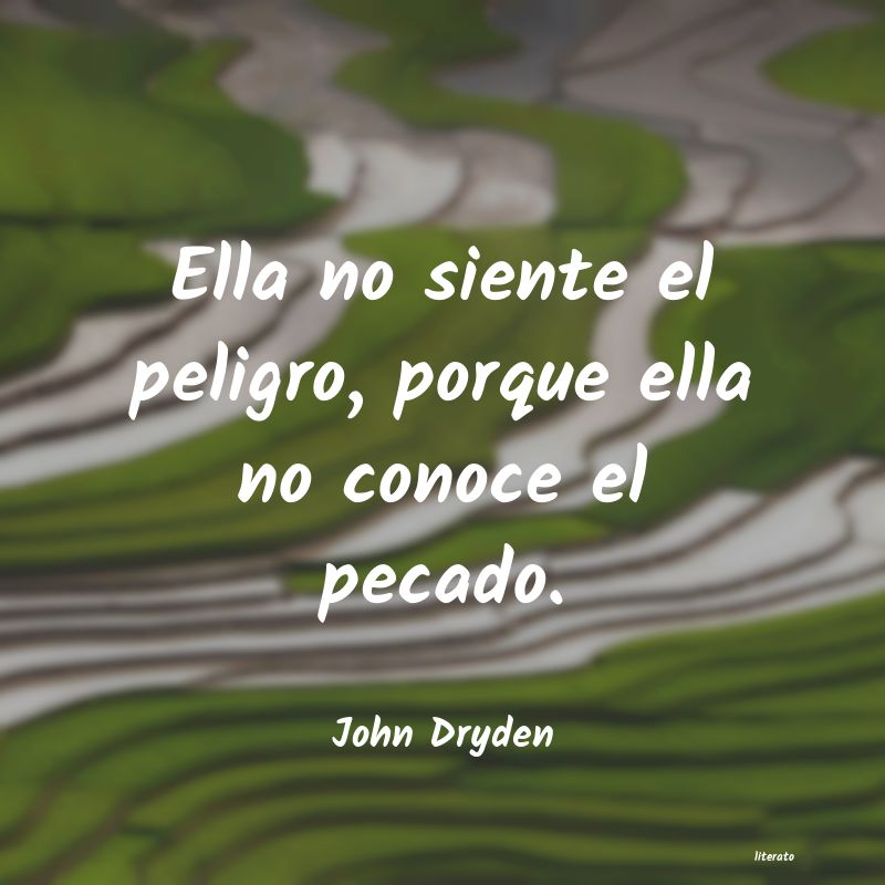 frases de John Dryden