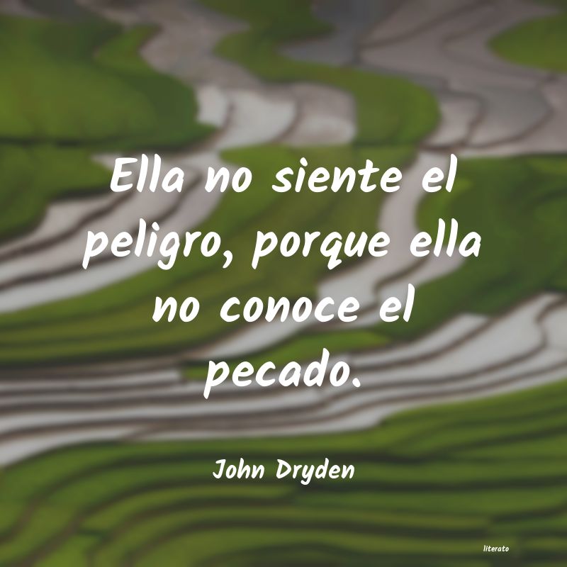 Frases de John Dryden