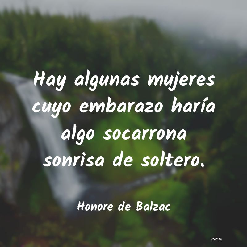 frases de Honore de Balzac