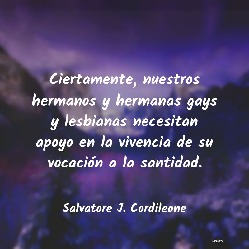 Frases de Salvatore J. Cordileone