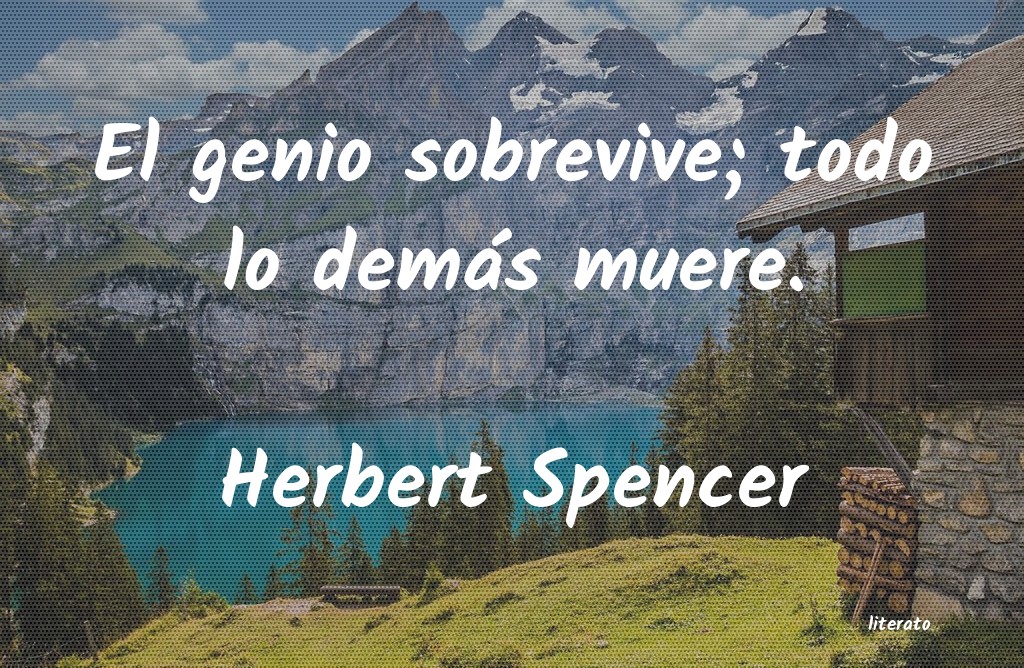 Frases de Herbert Spencer