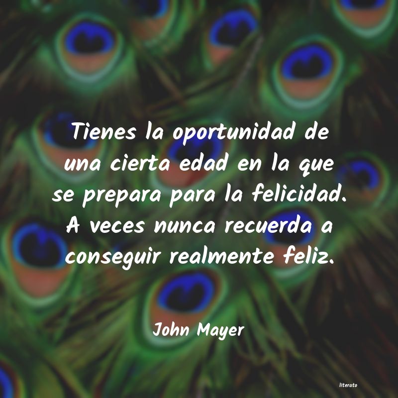 Frases de John Mayer