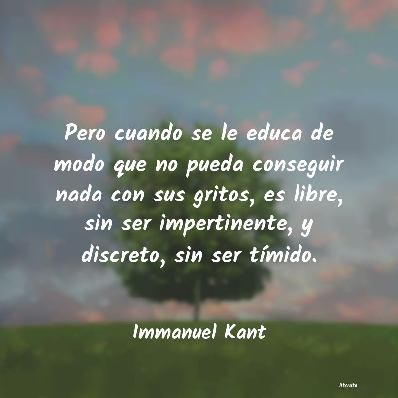 frases de Immanuel Kant
