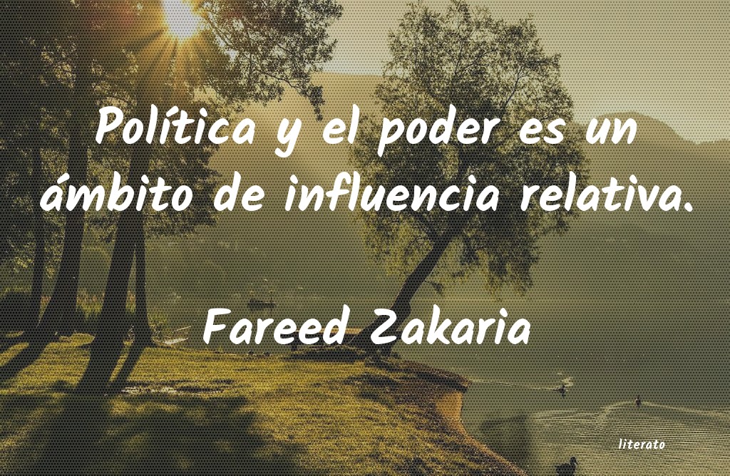 frases de Fareed Zakaria