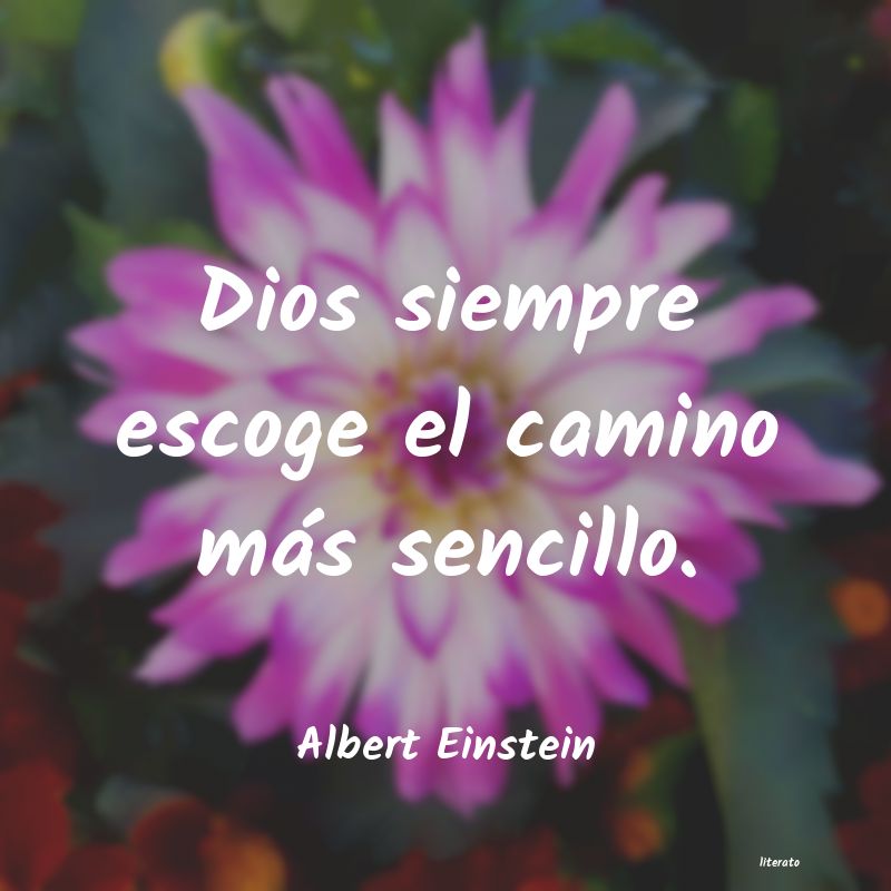 albert einstein citas simple