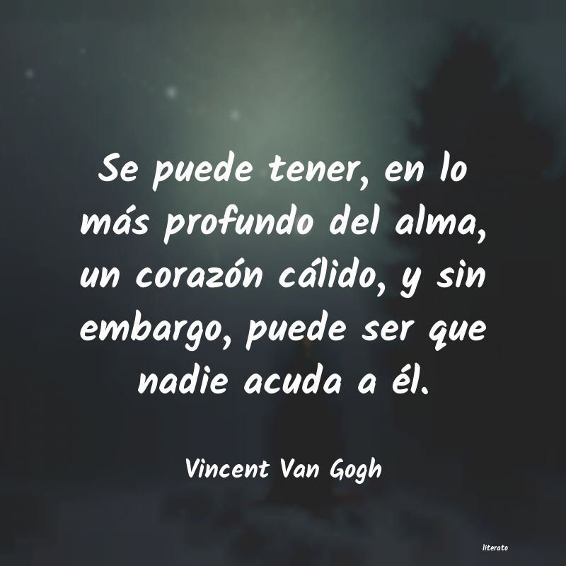 Frases de Vincent Van Gogh