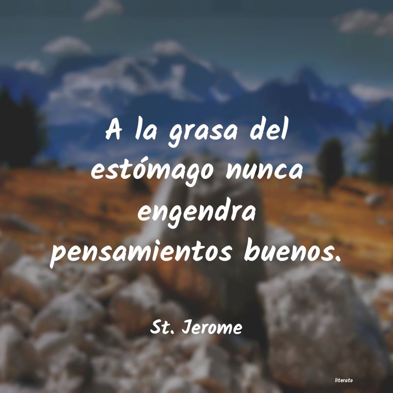 Frases de St. Jerome