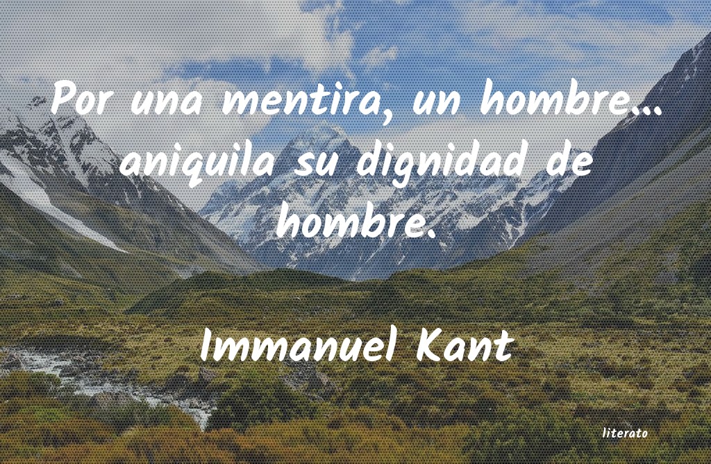 Frases de Immanuel Kant