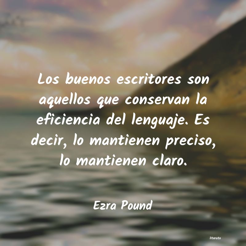 Frases de Ezra Pound