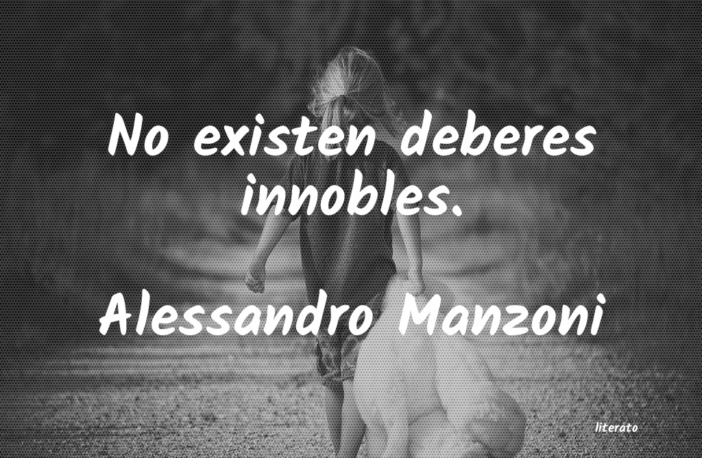 Frases de Alessandro Manzoni