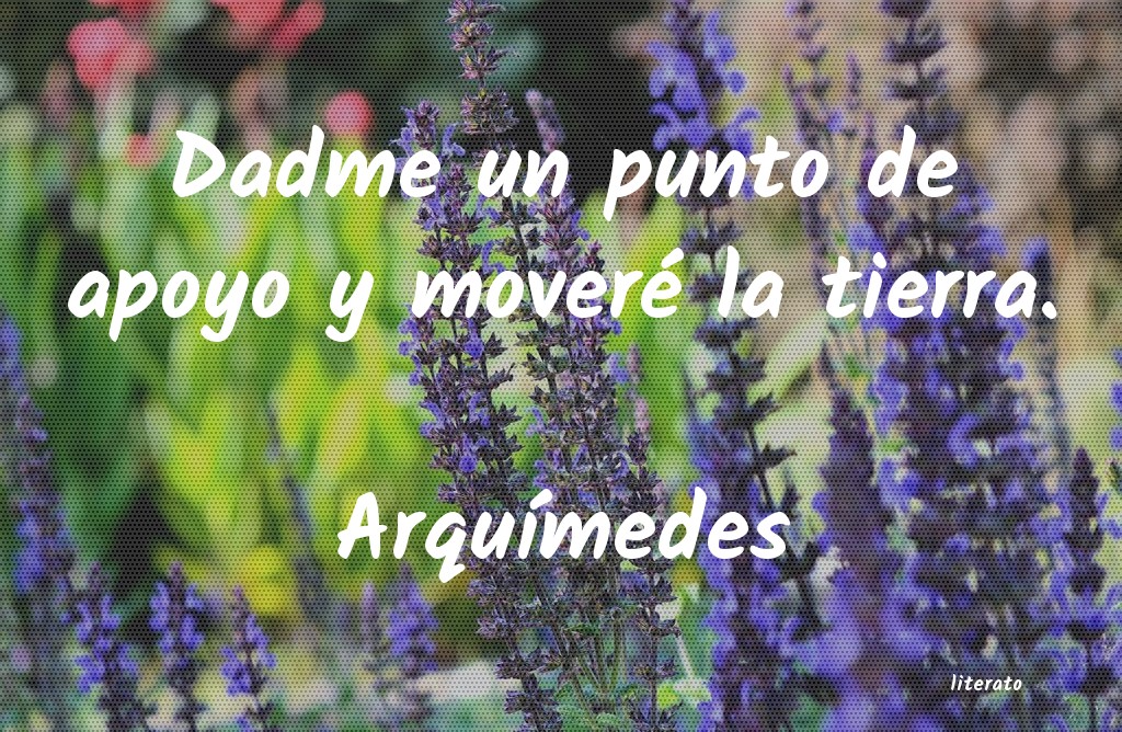 frases de ArquÃmedes