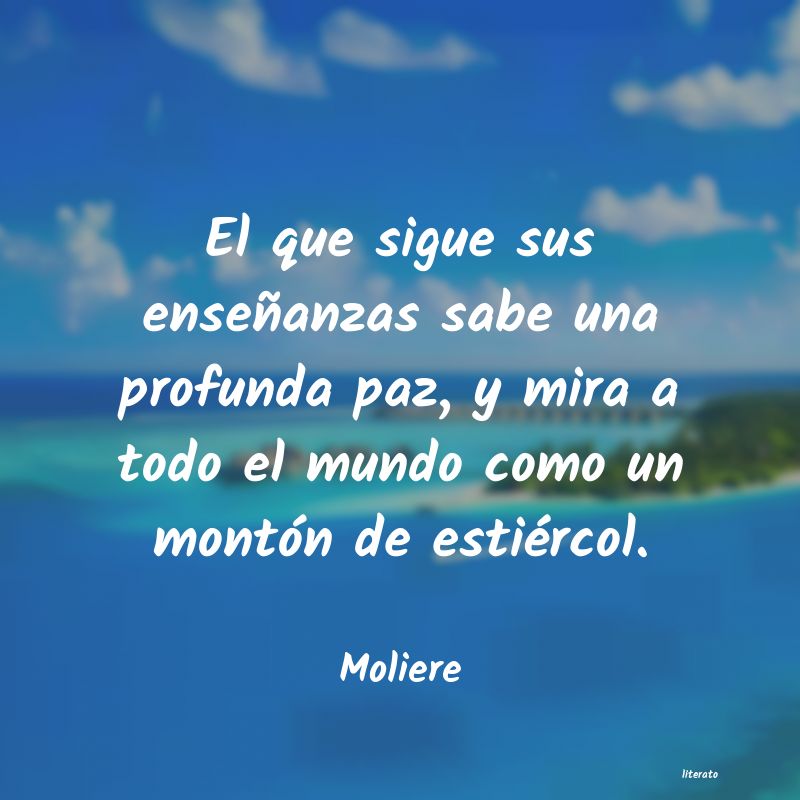 Frases de Moliere