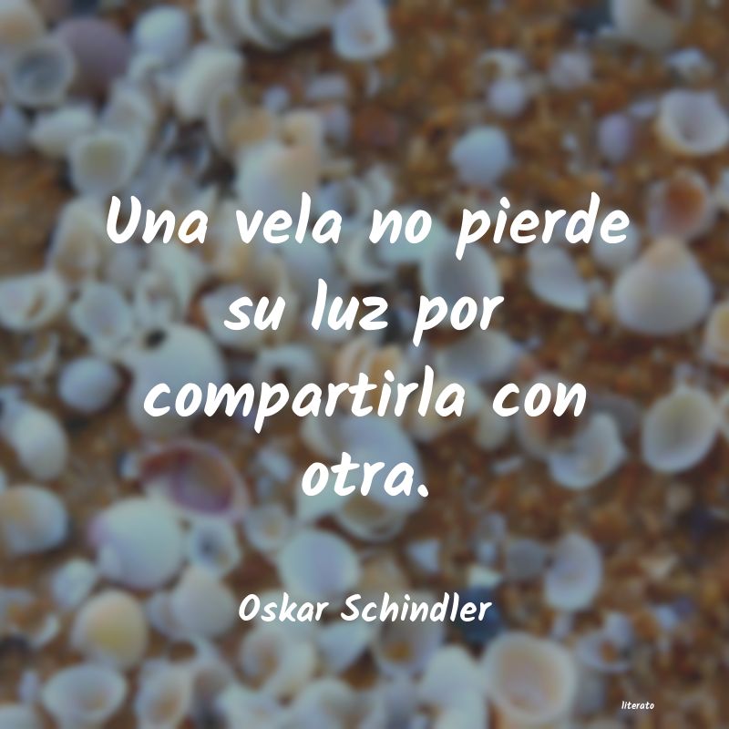 frases de Oskar Schindler