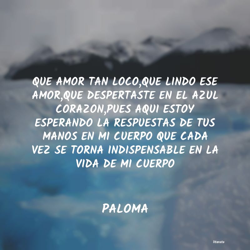 frases de PALOMA