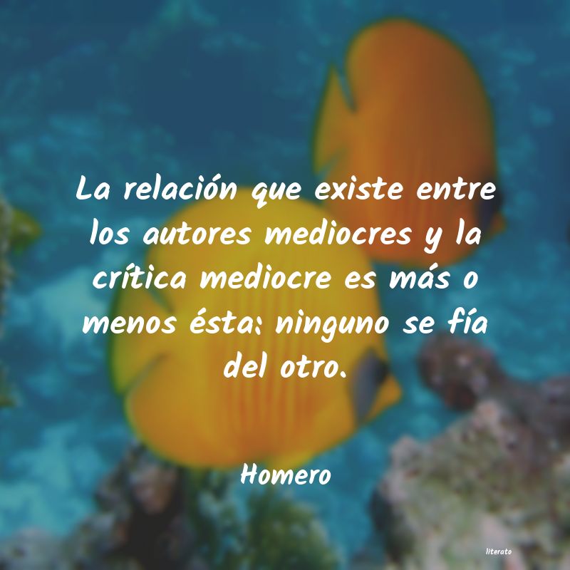 Frases de Homero