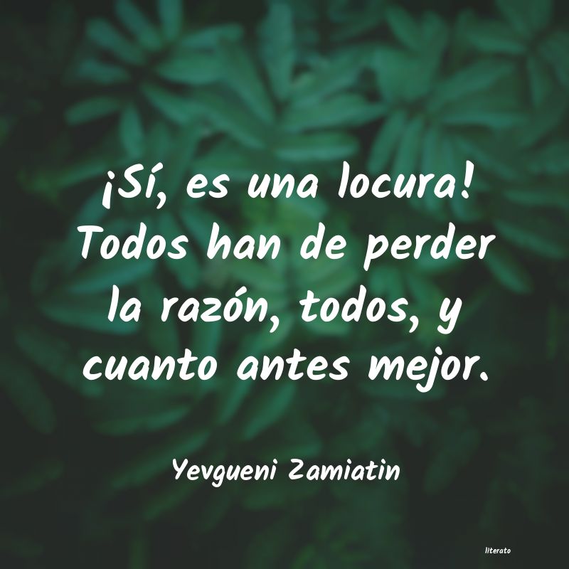 Frases de Yevgueni Zamiatin