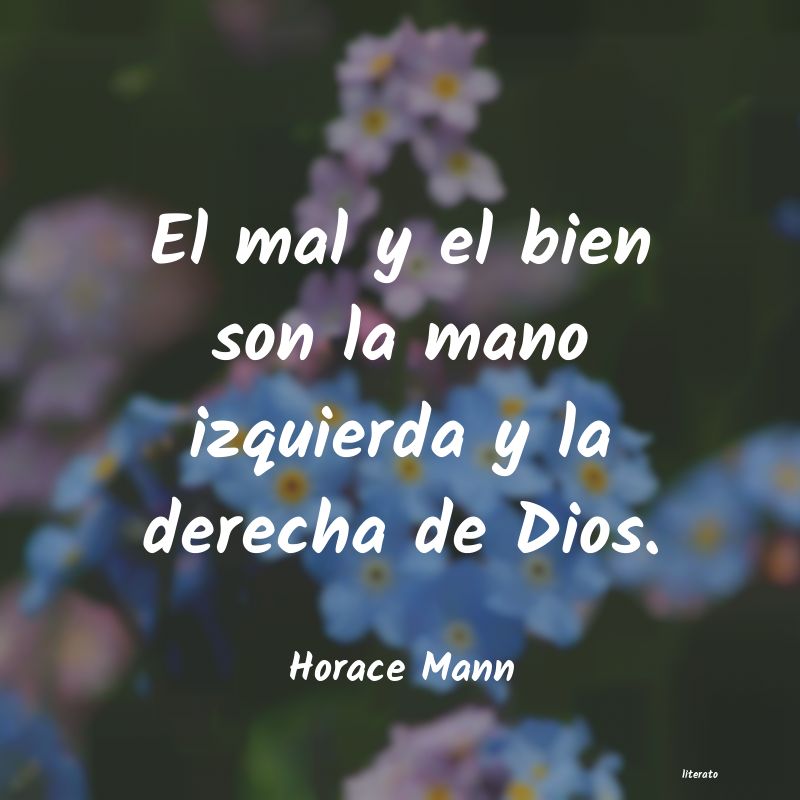 frases de Horace Mann