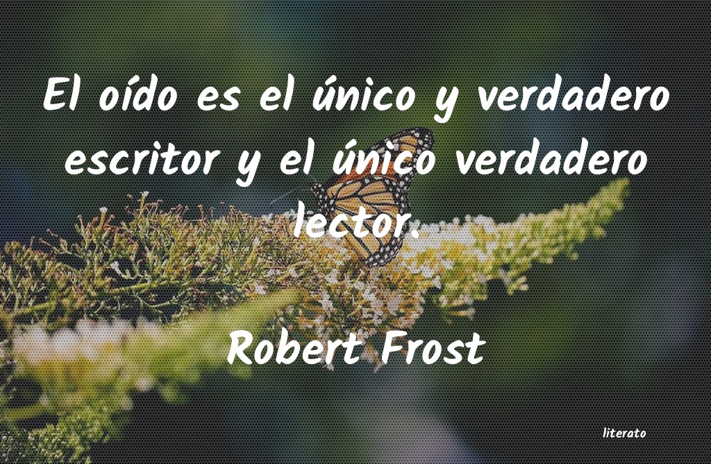frases de Robert Frost