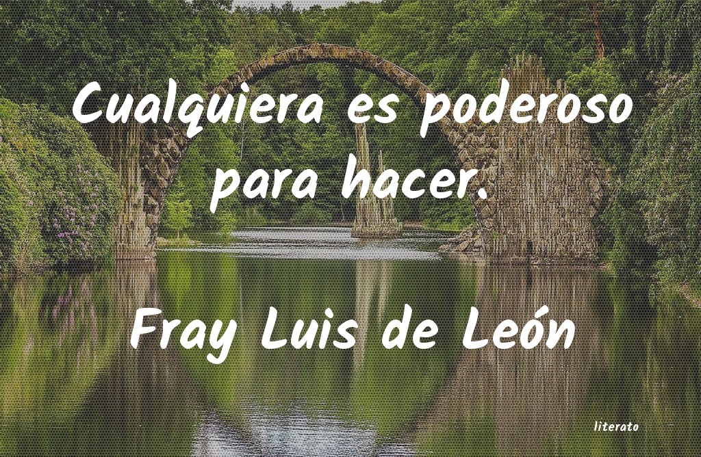 frases de Fray Luis de León