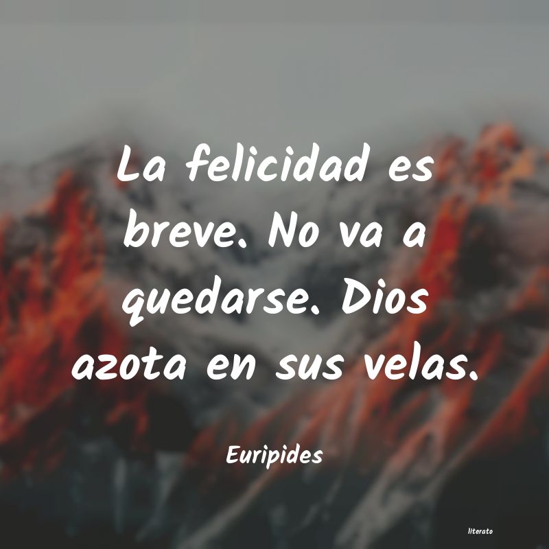 Frases de Euripides