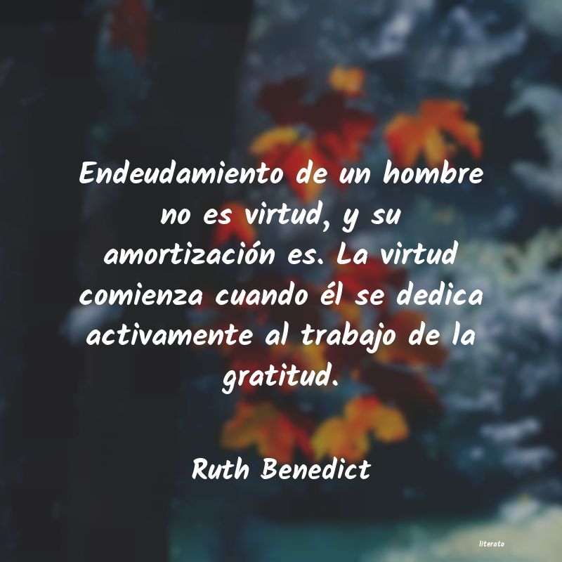 Frases de Ruth Benedict