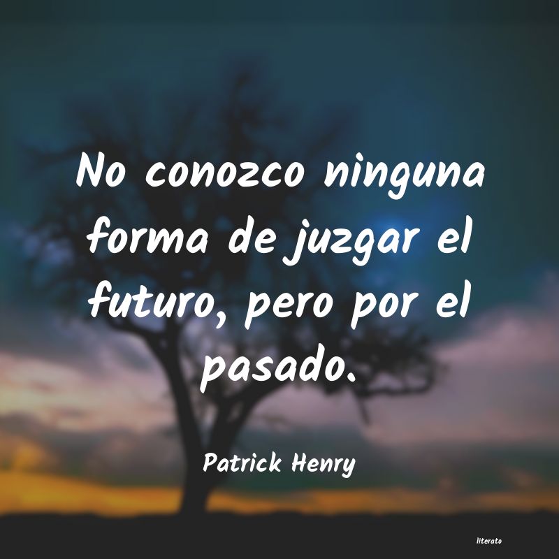 frases de Patrick Henry