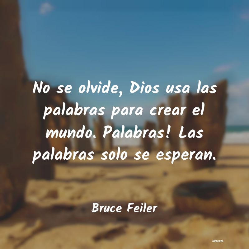 frases de Bruce Feiler