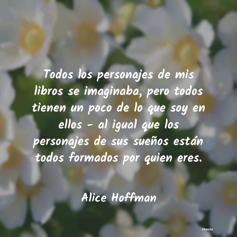 Frases de Alice Hoffman