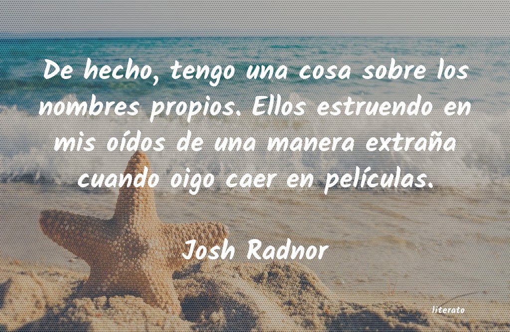 Frases de Josh Radnor