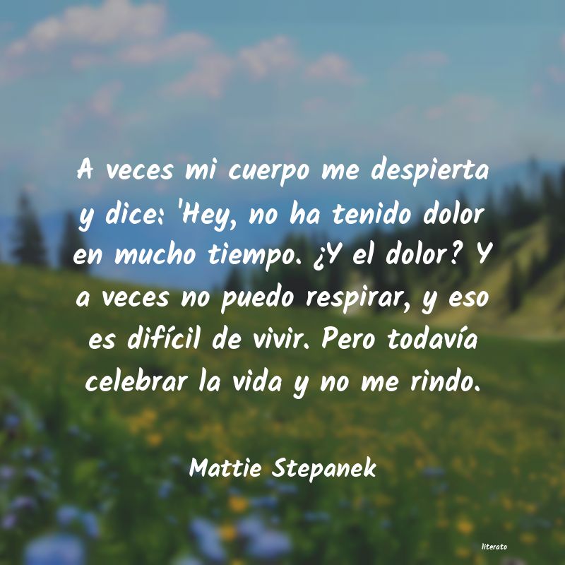frases de Mattie Stepanek