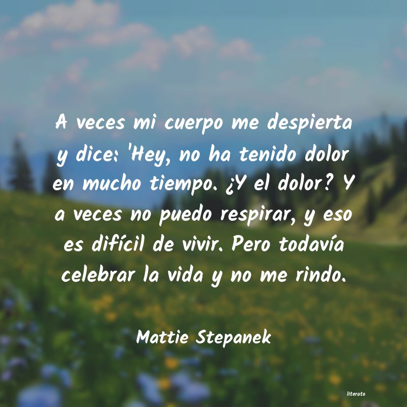 Frases de Mattie Stepanek