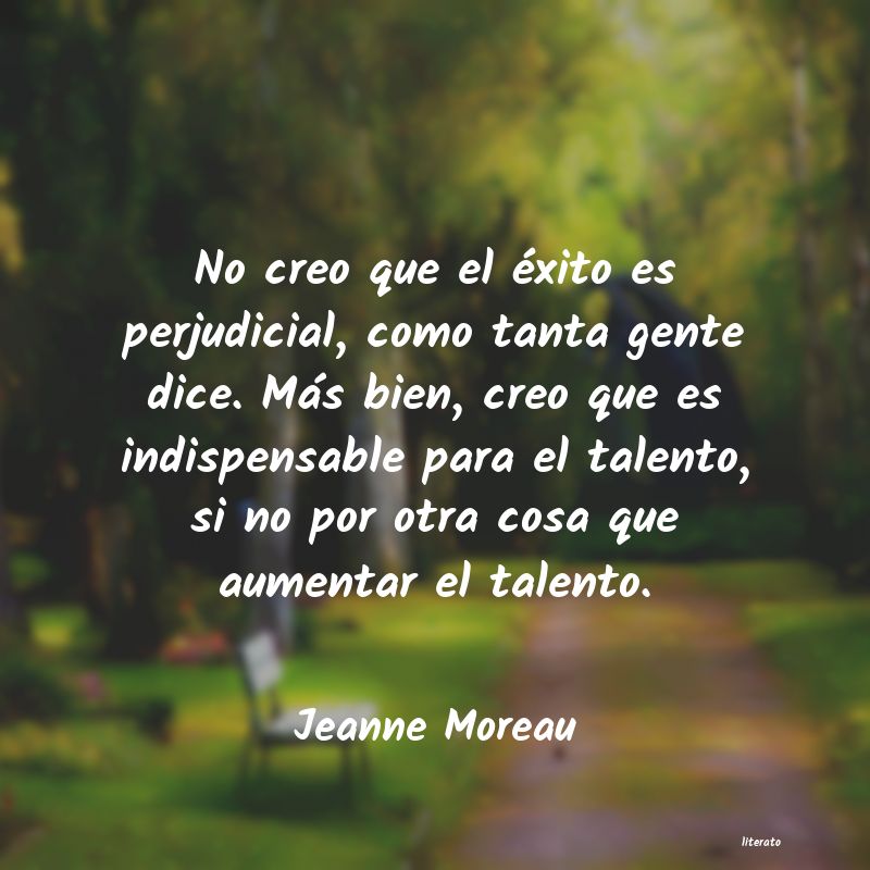 frases de Jeanne Moreau