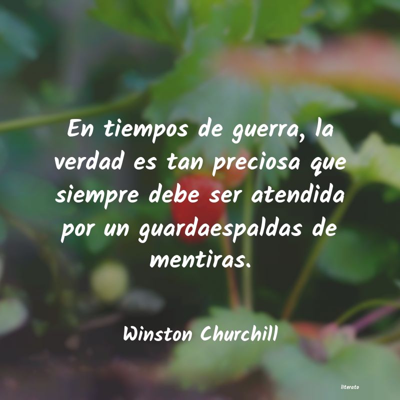 frases de Winston Churchill