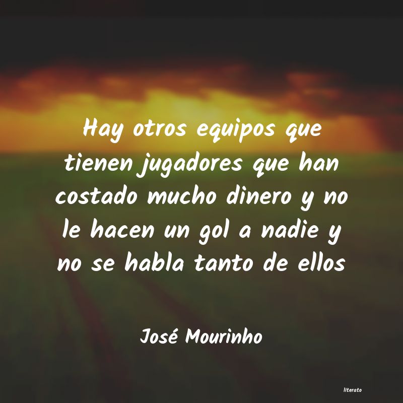 frases de José Mourinho