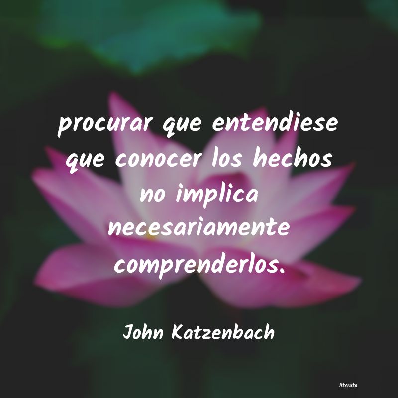 frases de John Katzenbach