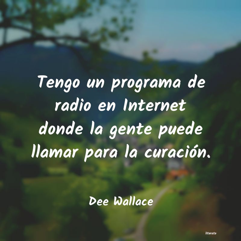 Frases de Dee Wallace