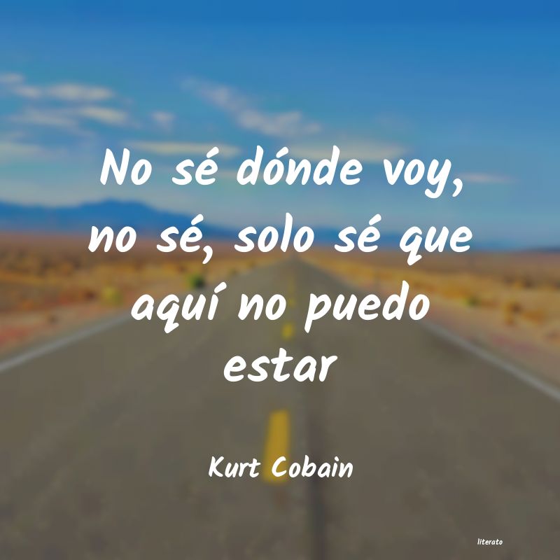 Frases de Kurt Cobain